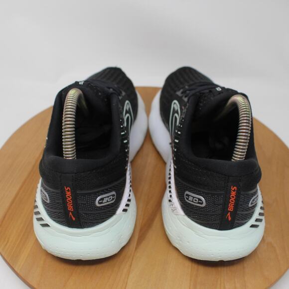 Brooks Shoes Women 8 Glycerin GTS 20 Running Sneakers Black Gym Athleisure Casua - Picture 4 of 9